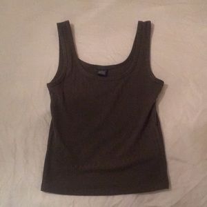 forest green tank top